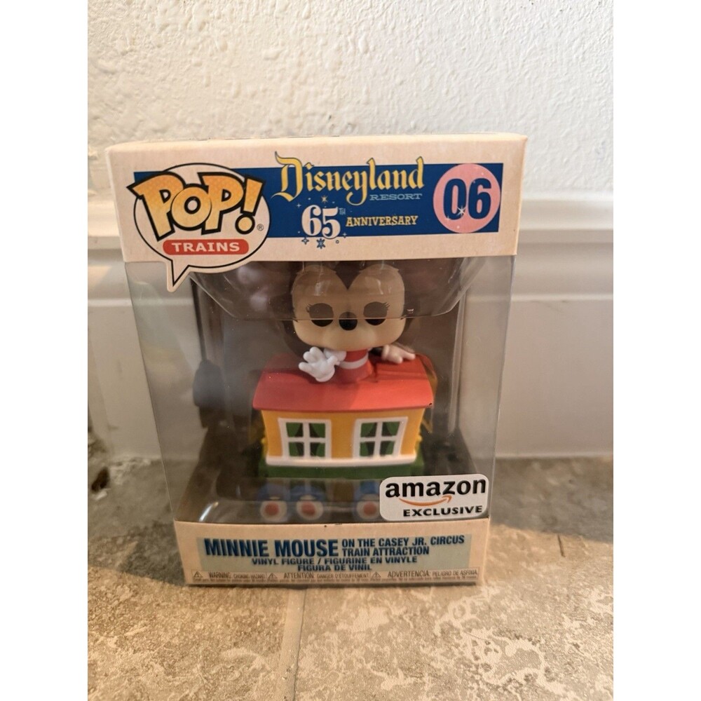 Funko Pop Disney Disneyland Minnie Mouse 06 Casey Jr Train 65th Anniversary